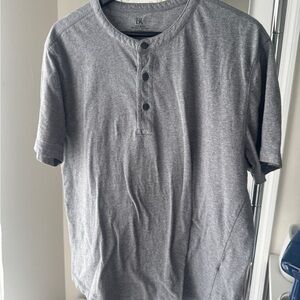 Banana Republic Gray Short Sleeve Tee